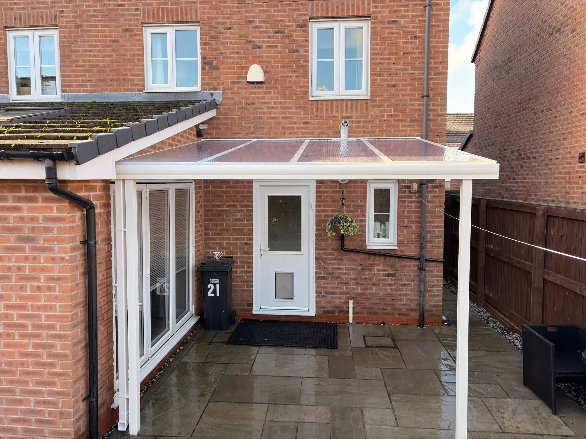 Canopy installation Wigan