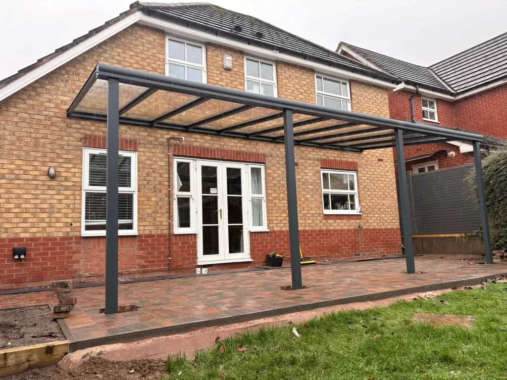 canopy installed in Rugby